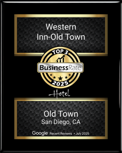 Western Inn Google Top 3 Google Reviews Award